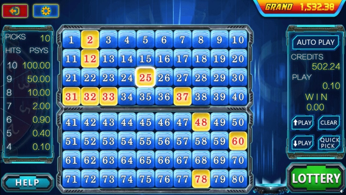 Orion Stars Keno Games